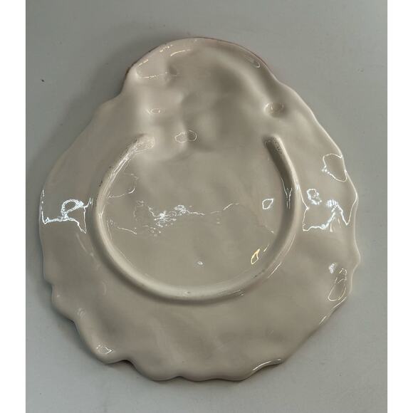 Vintage OCI 1990s Santa Dish Holiday Christmas  Seasonal Decor 8 x 7 - Picture 2 of 4